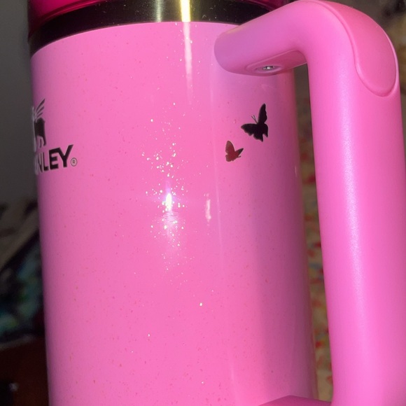 Limited Edition Pink Wicked Flowstate Quencher H2.O Stanley Tumbler - Picture 3 of 6